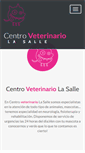 Mobile Screenshot of centroveterinariolasalle.com